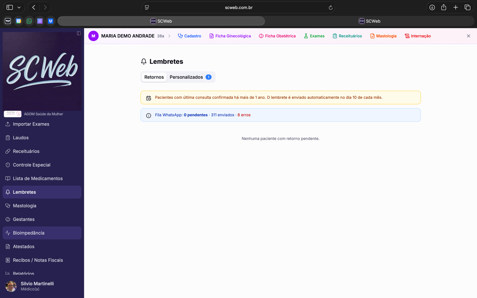 Lembretes