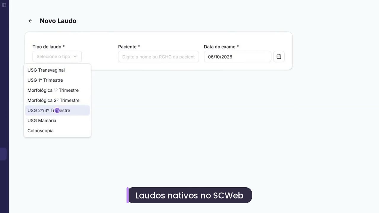 Laudos de USG e Colposcopia